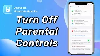 How to Turn Off Parental Controls on iPhone 2024 | Screen Time Lock