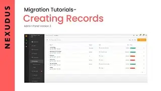 Creating Records | Nexudus Tutorials | Admin Panel Version 3