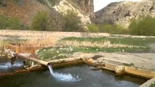 Armenia - Vorotan warm spring / Воротан теплый источник, Армения