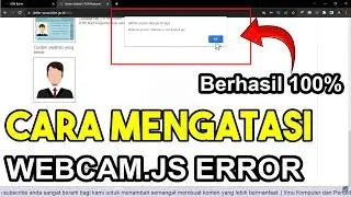 How to Fix the WebcamJS Error 