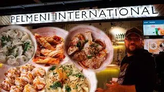 Обзор Pelmeni International Москва в Гастромаркет Балчуг. Для любителей пельмешек;) 