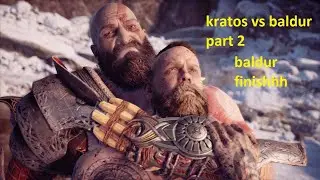 God of War 2018 baldur fight part 2