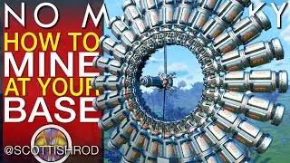How To Mine Resources - Oxygen Farm - Extending Base Limits - No Man's Sky - NMS Scottish Rod