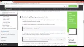 MongoDB installation on Linux
