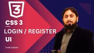 CSS 3 Login and Register Form Design | Step-by-Step Tutorial