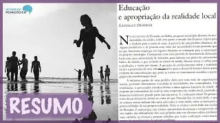 EDUCAÇÃO e Apropriação da REALIDADE LOCAL - LADISLAU DOWBOR