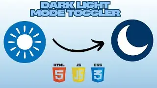 Create a Dark/Light Mode Toggle with HTML, CSS & JavaScript | Easy Tutorial 💡