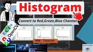 OpenCv & EmguCv C# Tutorial 06 - How to Create Image Histogram in Emgu CV | Source Code