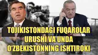 Mamlakatni ko‘z yoshlarga to‘ldirgan urush. Tojikistondagi fuqarolar urushi haqida