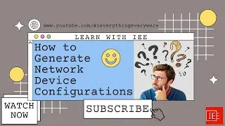 🌐 Jinja2 Python Tutorial: How to Generate Network Device Configurations for Cisco Routers & Switches