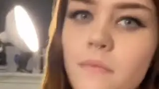 hiccups burp tiktok girl