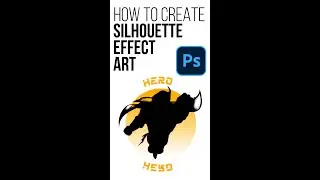 How to Create Silhouette Art Effect in ADOBE PHOTOSHOP 
