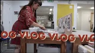 I Tufted a Rug! | Home  & Studio Vlog | Alice Thomas