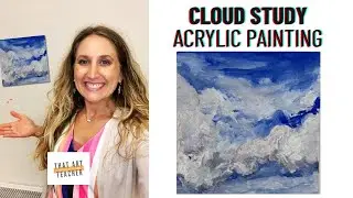 How to Paint Simple Clouds | Guided Painting Tutorial