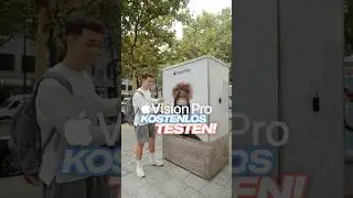 So kannst du die Apple Vision Pro testen! 🥽😍 #shorts #apple