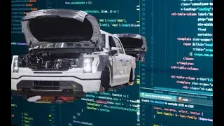 Peasant chat F150 production halted due to door handle shortage, And programming in the background.