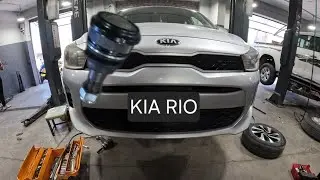замена шаровой опоры .... киа рио - kia rio