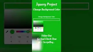 Change Background Color | Jquery Background Color Changing | 