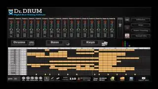 Dr Drum - music mixer software for mac and PC