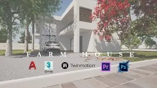 3D Design of Farm House in 3Ds Max | 3D Animation of Farm House |