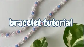 DIY BRACELET TUTORIAL - easy beaded diy