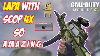 Super Meta Lapa with Scop 4x _ No recoil & 3shot kill 😍 