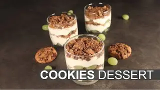 Cookie Trauben Dessert - Nachtisch - (Rezept)