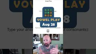 A non-New York Times game about New York Times games
