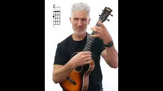 4 Easy Chords Baritone Ukulele G-Emin-C-D7 