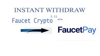 Instant withdraw to faucetPay account from Faucet Crypto | no fee |