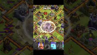 super archer blimp attack th11 coc