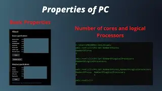How to find properties of PC | Laptop | windows 10 | English | 