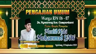 LIVE - PENGAJIAN GUS IQDAM RW. 06-07 DESA NGENTRONG KEC. CAMPURDARAT KAB. TULUNGAGUNG TAHUN 2023
