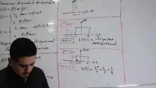 Exercice Traitement de signal Convolution ( 5 Cas ) Partie 1