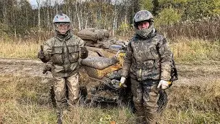 Квадрожизнь в грязи. Квадриги на свалку, пусть гниют в лесу.