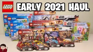 EARLY LEGO 2021 Haul | CITY, MINECRAFT, NINJAGO & STAR WARS!!!