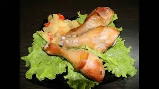 Куриные ножки в рукаве