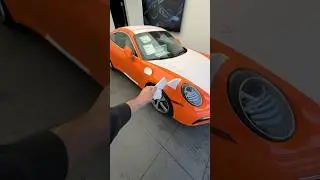 Unwrapping the PTS Gulf Orange 2024 Porsche 911 Carrera 🍊 #ASMR #unboxing #Porsche911