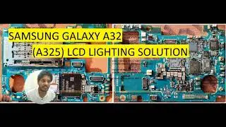 SAMSUNG GALAXY A32/A325 LCD LIGHTING PROBLEM//Samsung A32 no display no light problem quick repair