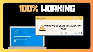 EASY FIX For Windows Sockets Initialization Failed In Windows 11