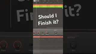 Quick idea on Maschine while I’m feel poorly. Should I finish it? #dave #sounddesign #synth #dave
