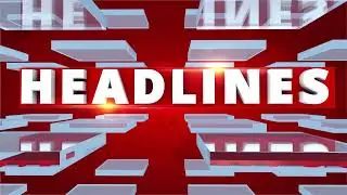 Free To Use for Subscriber-Headlines Green Screen For News Channel, pls like