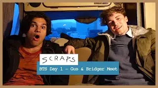 BTS Day 1 - SCRAPS Gay Skateboarding Film - Behind the Scenes - Gus and Bridger Meet