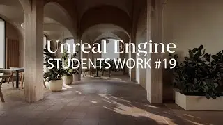 Student's work #19 in Unreal Engine 5 | Interior in Unreal Engine at ARHI.TEACH graphics school
