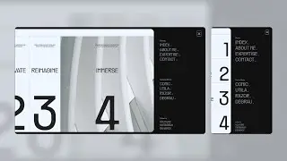 Side Menu Animation - Awwwards Rebuild [part 2] - HTML, CSS, JS