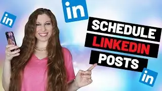 How To Schedule Posts On LinkedIn (Adobe Express Tutorial)