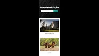 Image Search Engine | React App