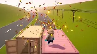 Gang Beasts but my brother is Dog Man!!!