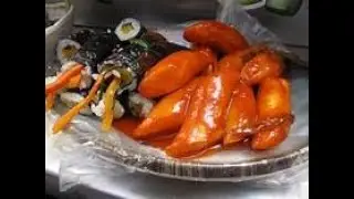 tteokboki,kimbap and noodles❗mukbhang (mga story ni tiffany 😂)