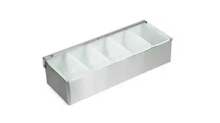 Condiment Dispenser 5 Compartment